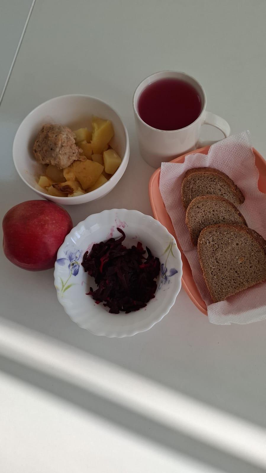 Меню зима-весна 4 неделя  2 день/Мектеп асханасының мәзірі қыс-көктем 4 апта, 2 күн