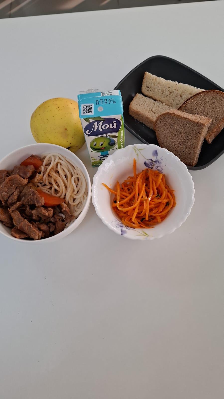 Меню зима-весна 3 неделя 1 день/Мектеп асханасының мәзірі қыс-көктем 3 апта, 1 күн