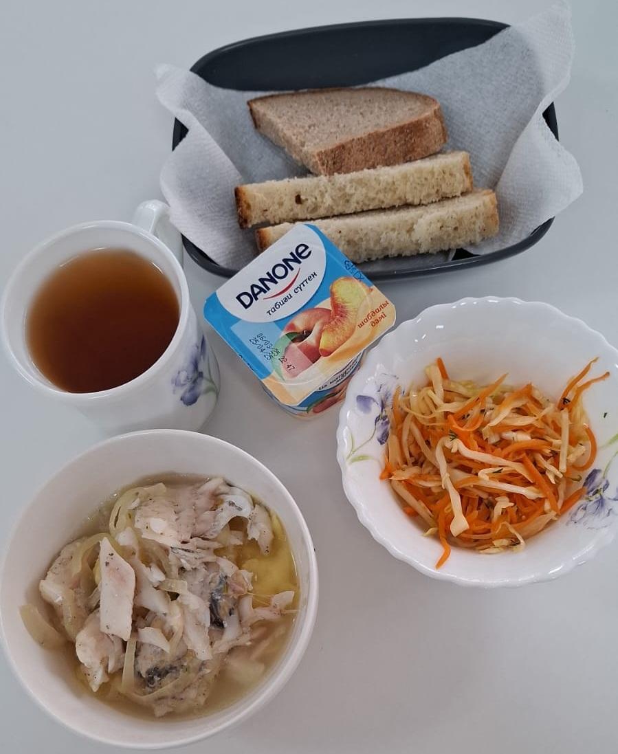 Меню зима-весна 2 неделя 4 день/Мектеп асханасының мәзірі 2 апта, 4 күн