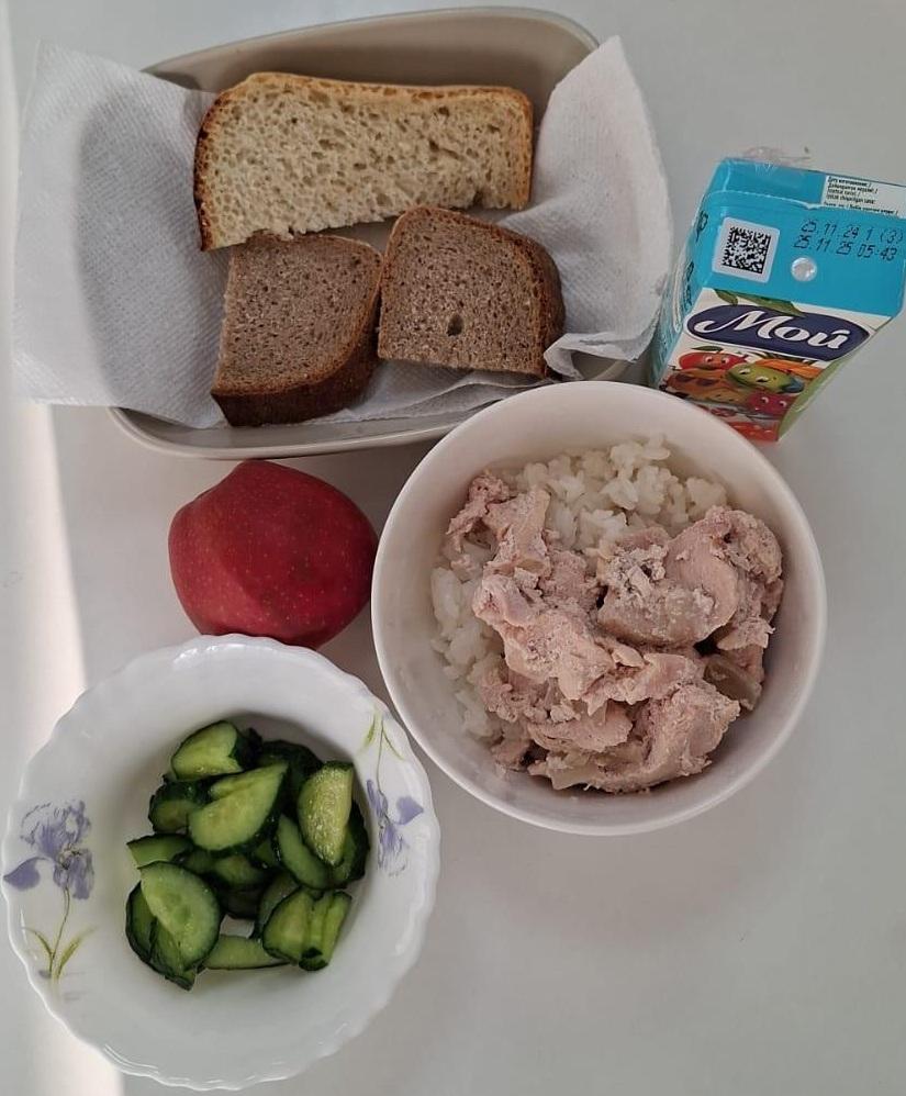 меню зима-весна 1 неделя 1 день/Қыс-көктем маусымының ас мәзірі. 1-апта. 1-күн