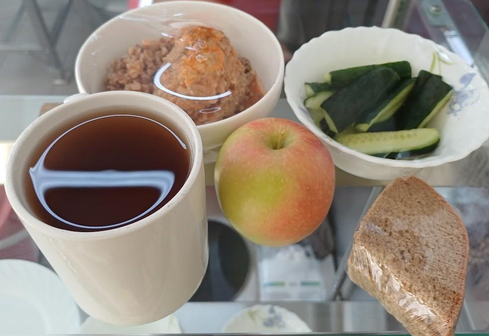 Ас мәзірі. 1-апта, 2-күн/Меню 1 неделя 2 день